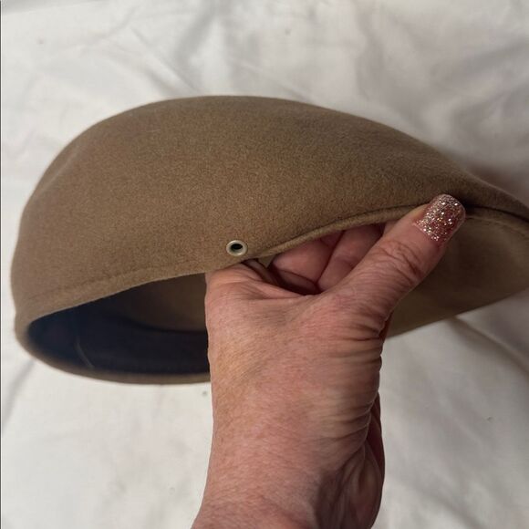 Lite Felt Wool Crushable Newsboy Hat. - Picture 4 of 9